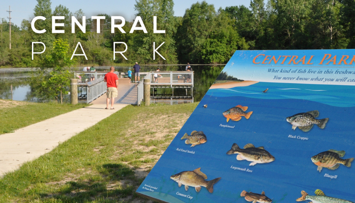 Central Park in Meridian Township